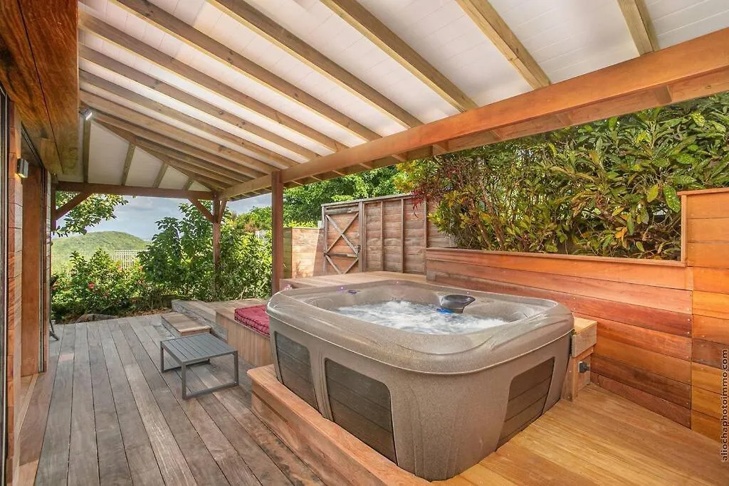Villa Canopee Apt3 - Classe 4* - Vue Mer Spa Prive Les Trois-Îlets Apartman