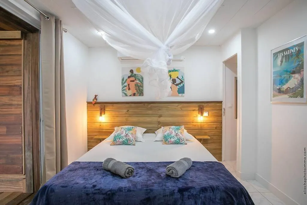 Villa Canopee Apt3 - Classe 4* - Vue Mer Spa Prive Ле-Труаз-Иле Апартаменты